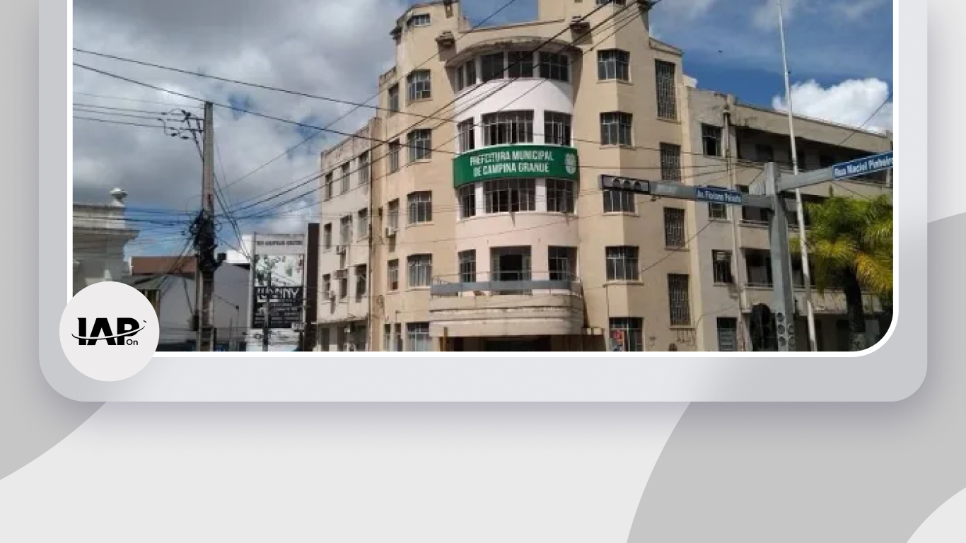 Edital em abril para Campina Grande!